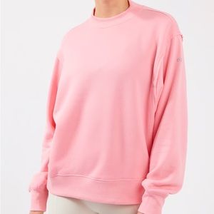 Alo Yoga Freestyle Sweatshirt (Macaron Pink)